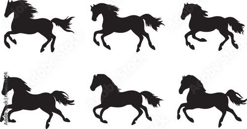 Whispering Wildlife: Enchanting Animal Silhouettes vector illustration |
