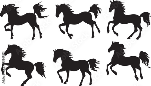 Whispering Wildlife: Enchanting Animal Silhouettes vector illustration |
