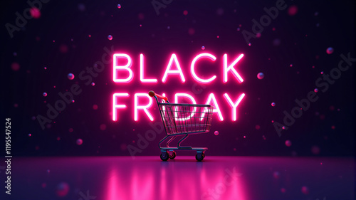 Experience exciting Black Friday shopping with amazing deals and vibrant discounts available now. photo
