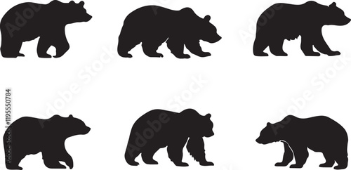 Whispering Wildlife: Enchanting Animal Silhouettes vector illustration |
