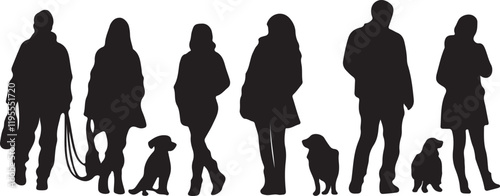 Whispering Wildlife: Enchanting Animal Silhouettes vector illustration |
