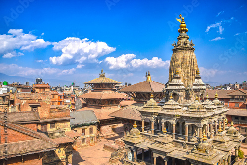 historcal buildings in Patan, Durbar Square