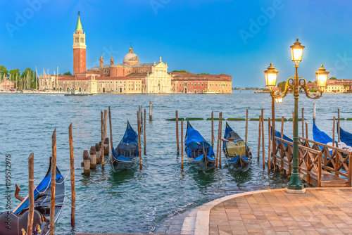 Gondolas in Venice, San Giorgio Maggiore