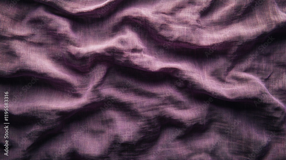 Deep Purple Fabric Texture Draped Closeup Deep Purple Fabric Texture Draped Closeup