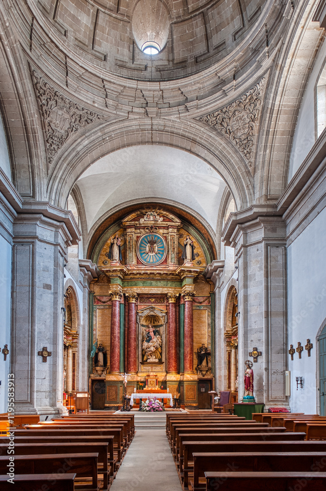 Obraz premium Lugo is a city and municipality of Spain, capital of the region and province of the same name, located in the northwest of the country, in Galicia.