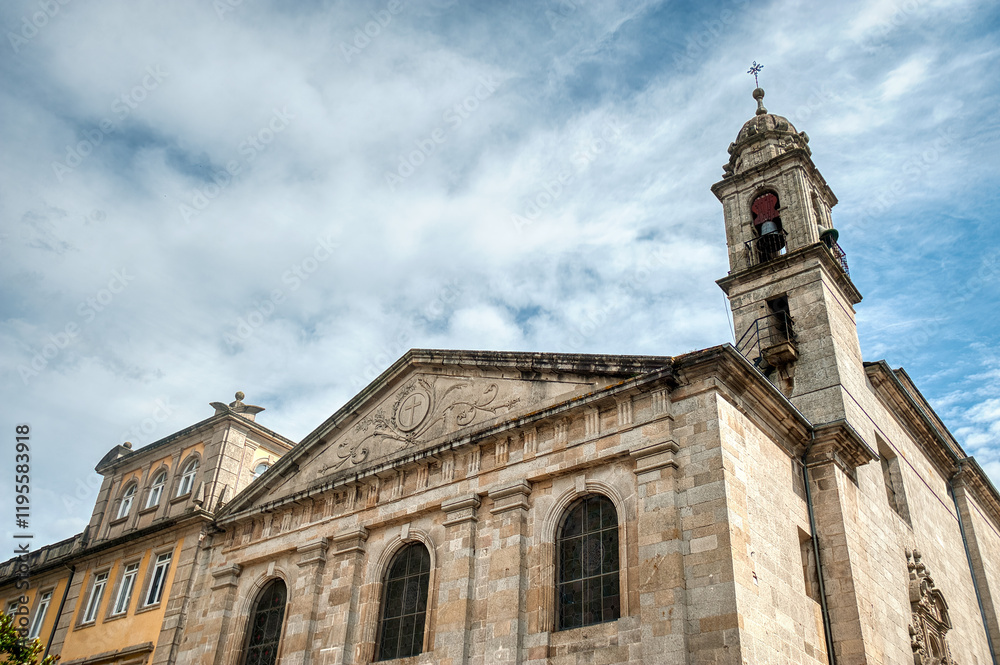 Fototapeta premium Lugo is a city and municipality of Spain, capital of the region and province of the same name, located in the northwest of the country, in Galicia.