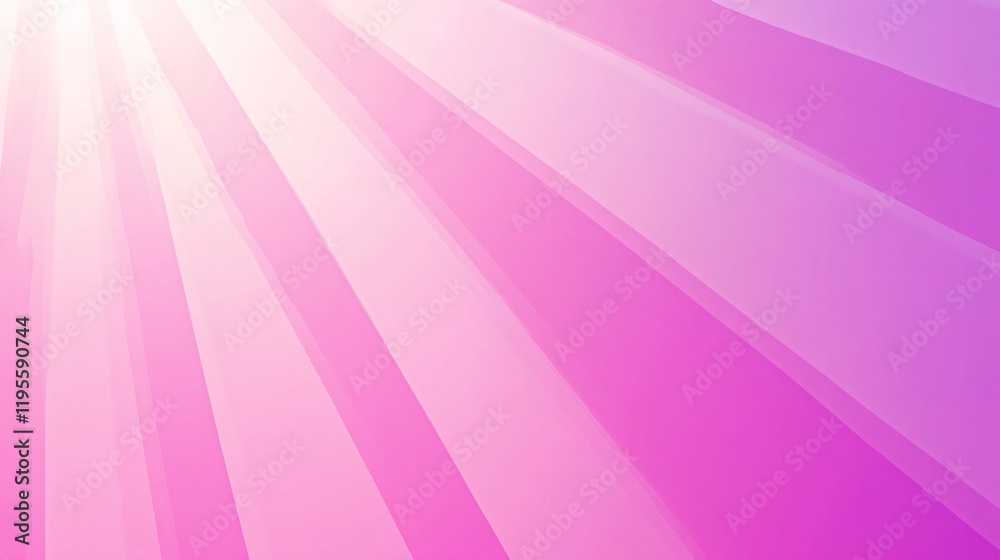 Fototapeta premium Abstract Pink Sunburst Rays Background Design