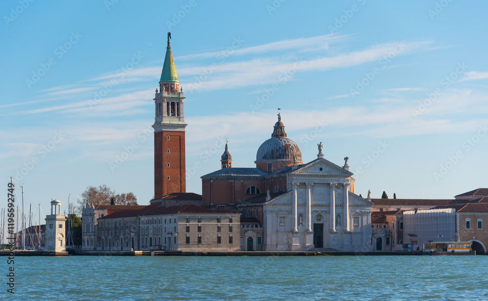 Fototapeta premium San Giorgio Maggiore Basilica in Venice, Italy