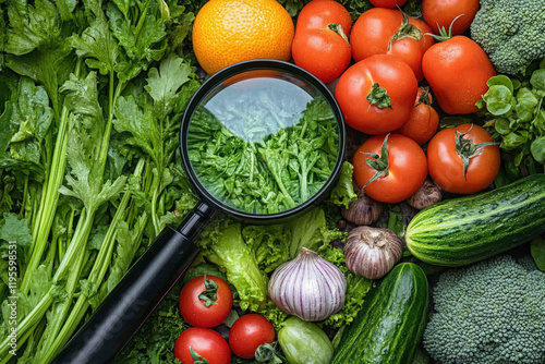 Food Look From Magnifying G...