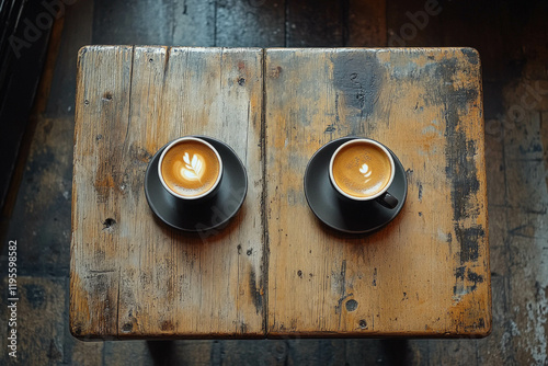 Friends Having Coffee