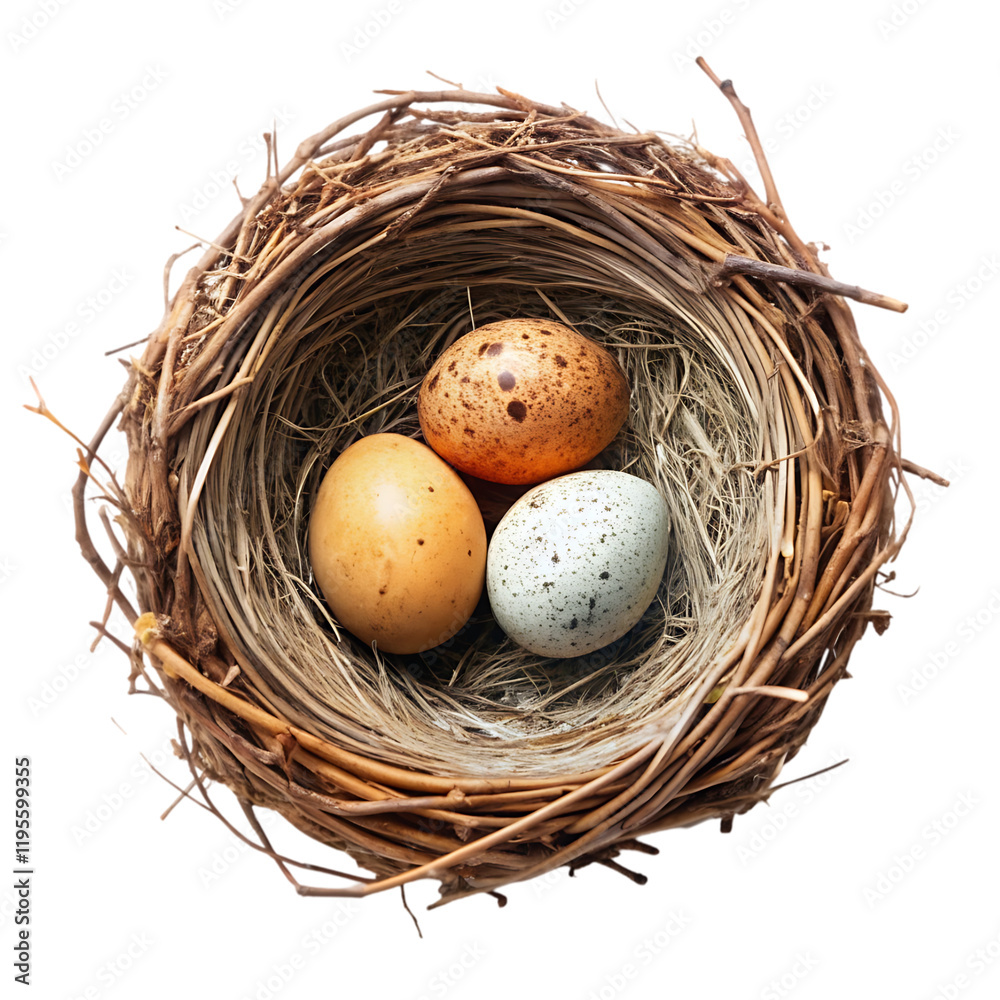 Obraz premium nest with eggs