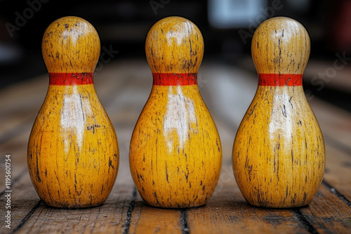 Wooden Skittles