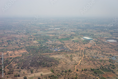 Hyderabad, Telangana, India, a view of a canyon