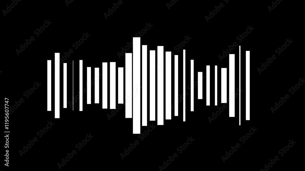 line audio wave visualization voice record, line digital minimalist voice, and sound track sound wave animation. line audio wave visualization voice record, line digital minimalist voice, and sound track sound wave animation.