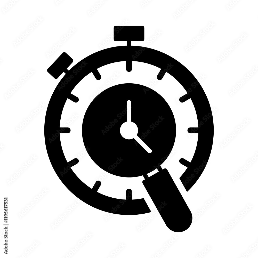 Time Tracking – Stopwatch Representing Productivity and Efficiency Monitoring Time Tracking – Stopwatch Representing Productivity and Efficiency Monitoring