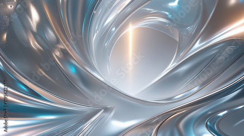 Metallic gradients with central negative space