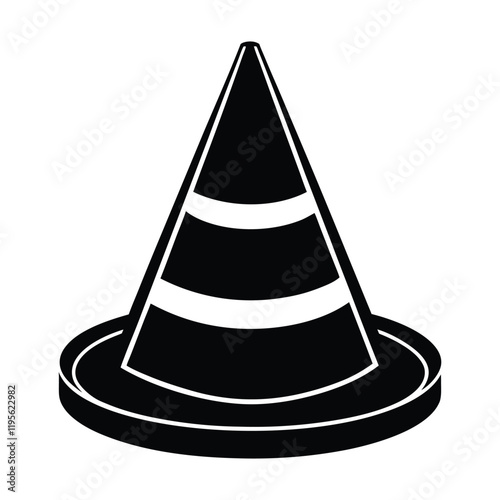cone isolated on white