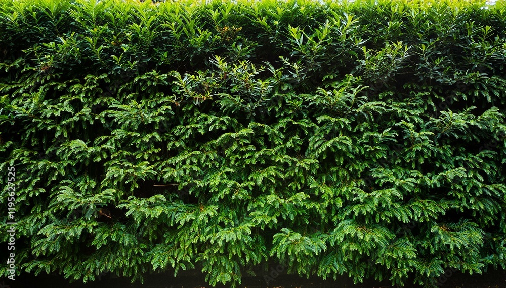 lush green hedge wall dense foliage natural backdrop garden landscaping privacy lush green hedge wall dense foliage natural backdrop garden landscaping privacy