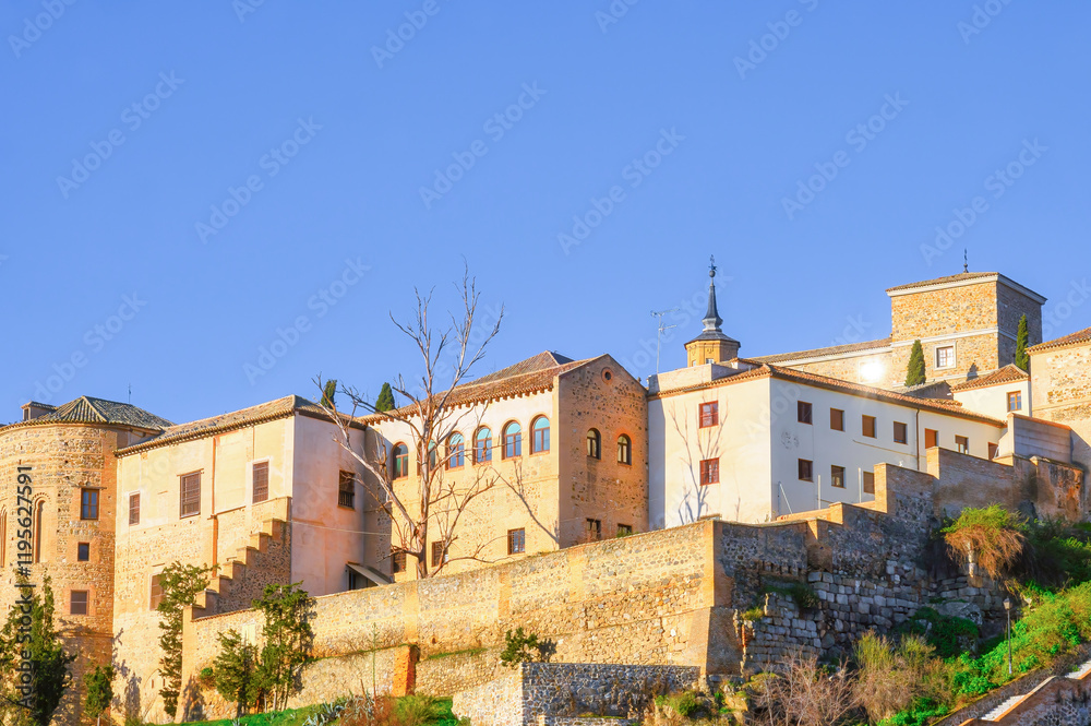 Obraz premium Cityscape and architecture in Toledo, Spain