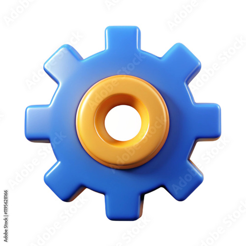 gear 3d icon