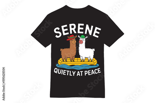 Serene Llamas - Quietly at Peace