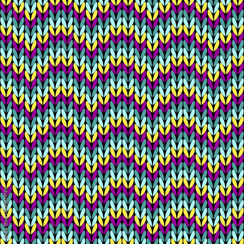 Knitted background pattern wallpaper knitting decorative print handmade textile knitting handiwork	
