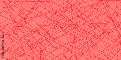 Abstract pink background with red lines. Modern and geometric pattern with Design print for illustration, texture, texti geometric background lines drawn on very peri paper. Geometric style pattern.