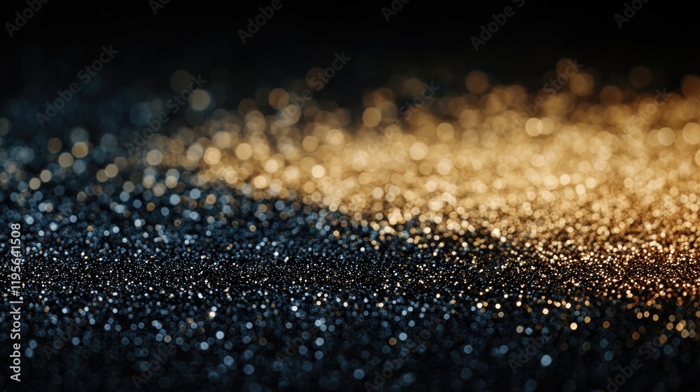 Shimmering particles create captivating interplay of light and s Shimmering particles create captivating interplay of light and s