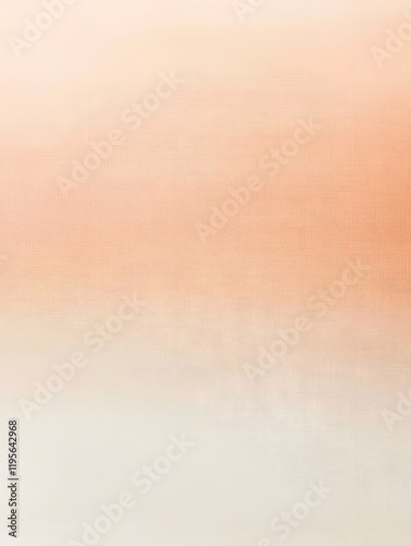A tranquil morning gradient of soft peach, light apricot, and pale amber fading into calming warmth.