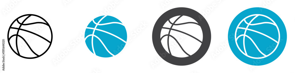 basketball icon Vector illustration in black basketball icon Vector illustration in black