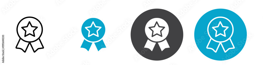 bedge icon Vector illustration in black bedge icon Vector illustration in black