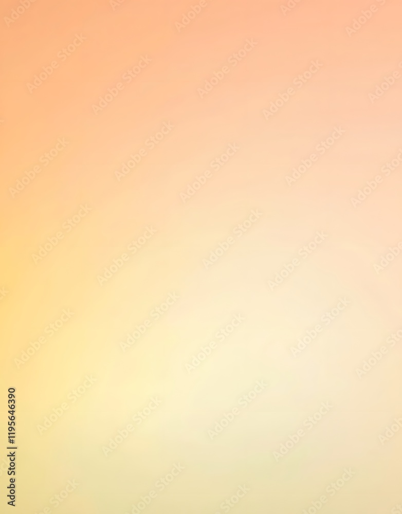 A tranquil pastel-inspired gradient blending light apricot, pale peach, and pastel yellow into soft hues. A tranquil pastel-inspired gradient blending light apricot, pale peach, and pastel yellow into soft hues.