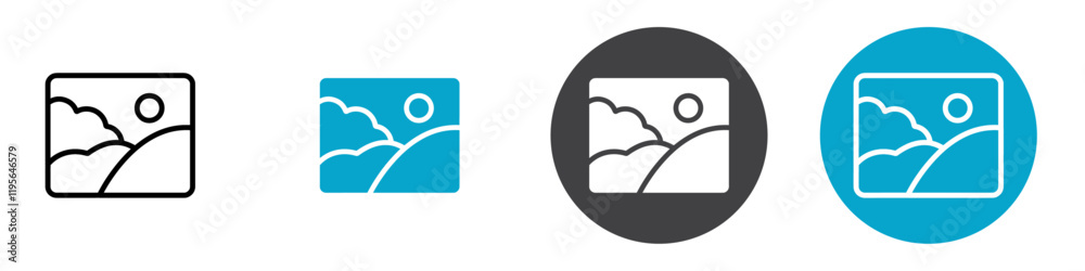 gallery icon Vector illustration in black gallery icon Vector illustration in black