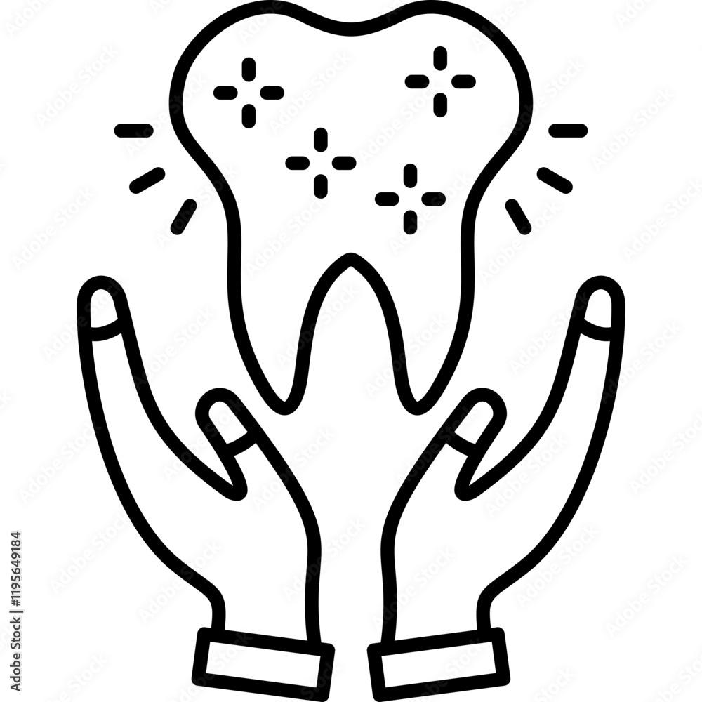 Obraz premium Dental Care Icon