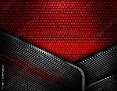red and balck metal background and texture
