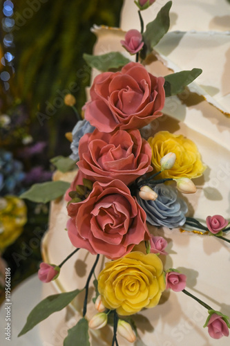 Fototapeta Naklejka Na Ścianę i Meble -  flowers decoration. bouquet floral arrangements