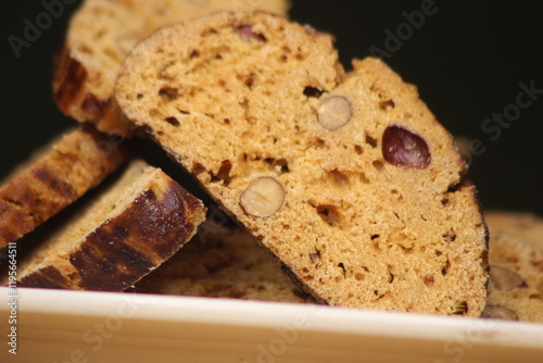 Fekkas Close Up, Traditional Moroccan Cookies photo