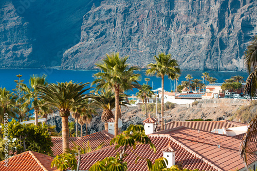 Meerblick in Los Gigantes auf Teneriffa photo