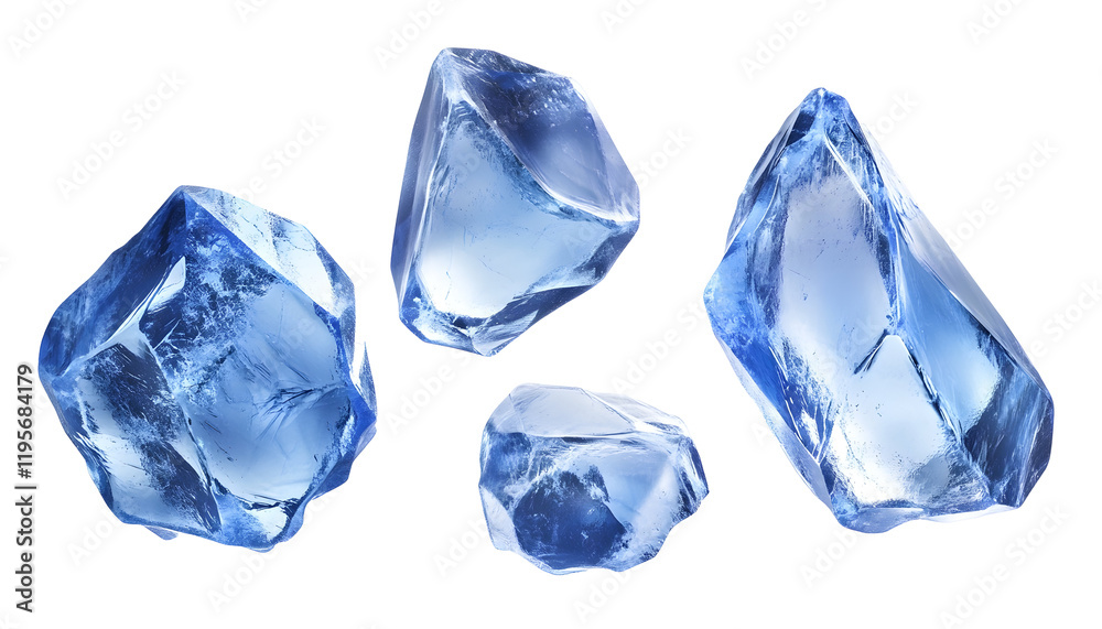 Fototapeta premium Fantasy Crystal Fragments