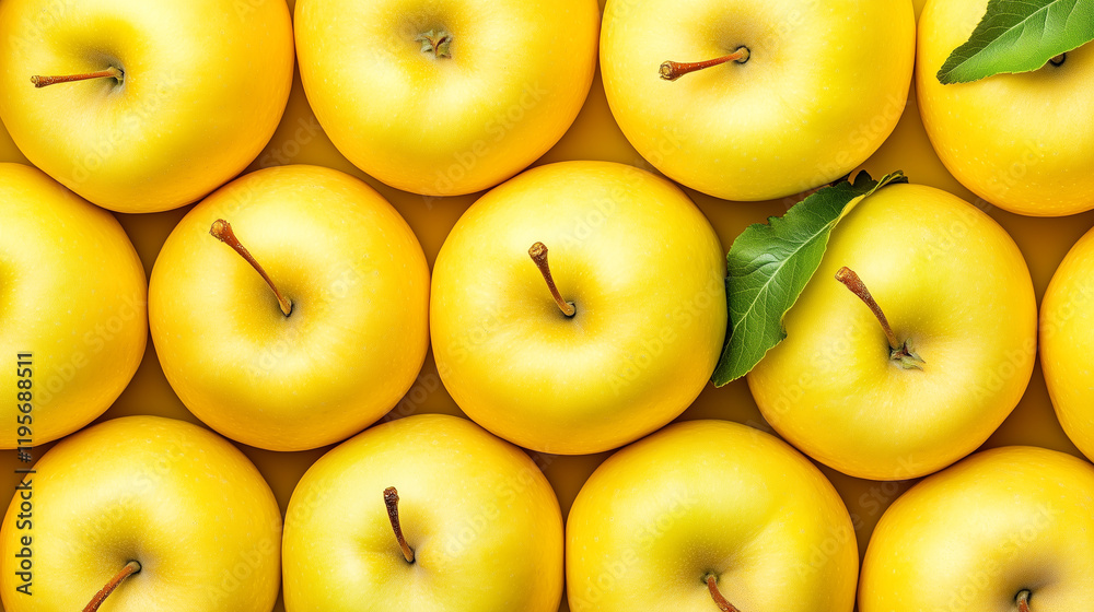 Yellow apples background, fresh tasty fruits Yellow apples background, fresh tasty fruits