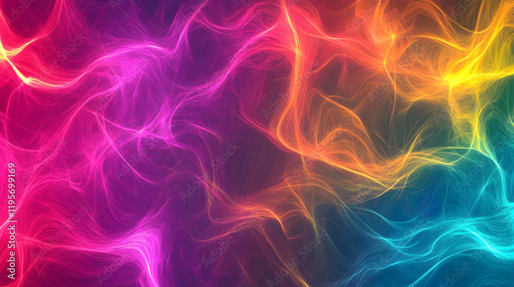 Neon lines abstract background, neon line pattern Neon lines abstract background, neon line pattern