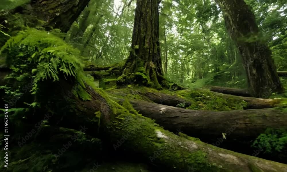 forest trees landscape background