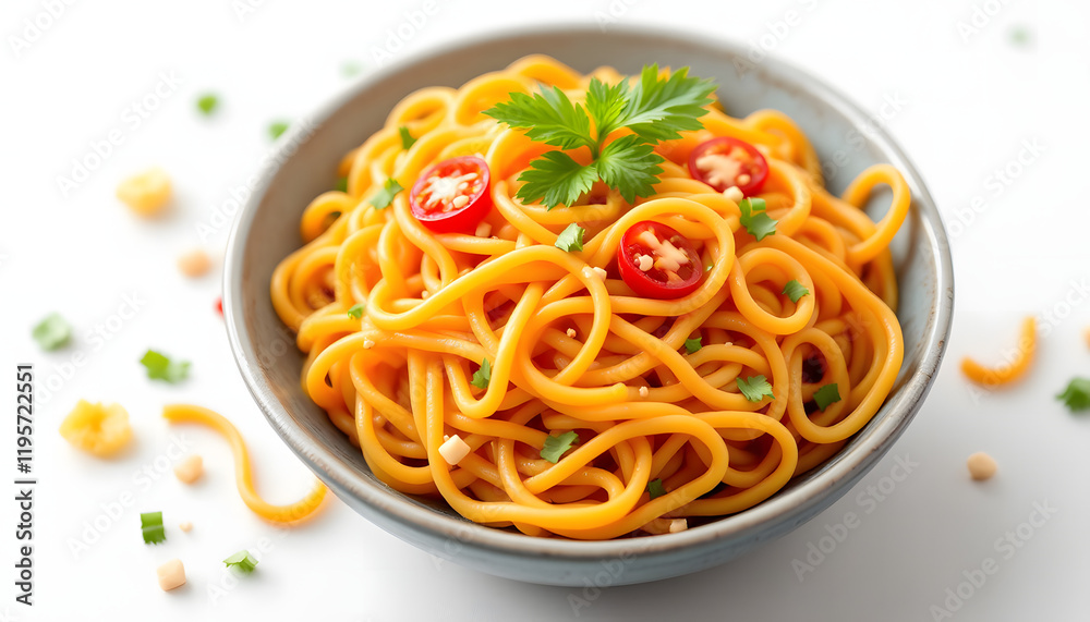 spaghetti with tomato sauce and basil spaghetti with tomato sauce and basil