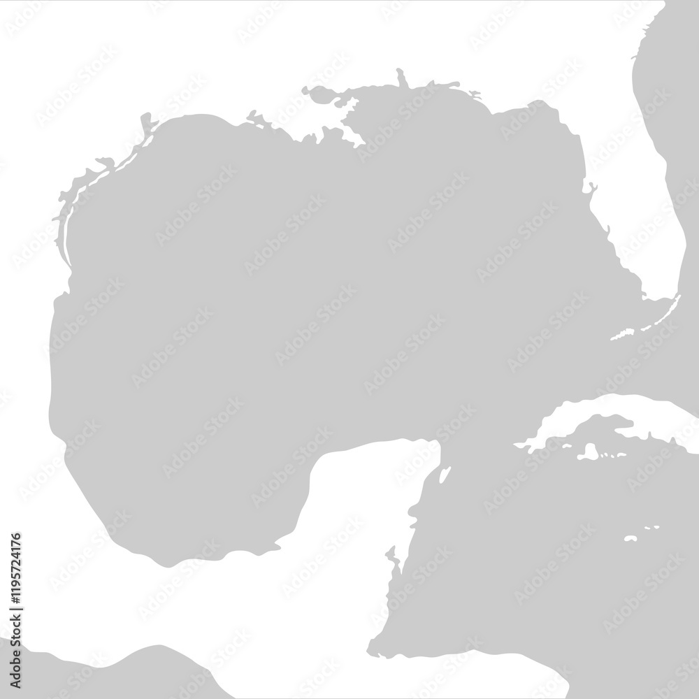 Map of the Gulf Coast, geographic area in the extreme southern United States along the northern portion of the Gulf of Mexico. Format PNG Map of the Gulf Coast, geographic area in the extreme southern United States along the northern portion of the Gulf of Mexico. Format PNG