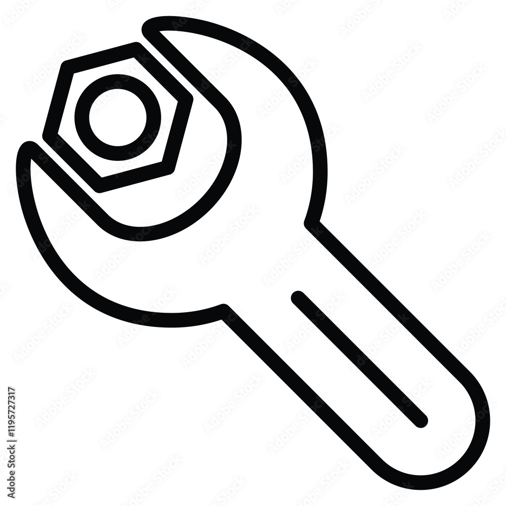 Maintenance icon line vector illustration Maintenance icon line vector illustration