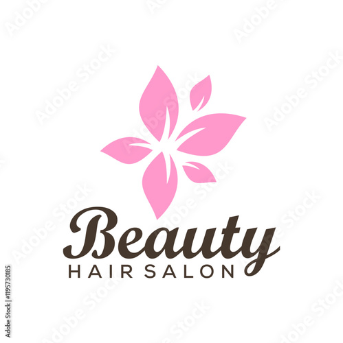 hair and beauty salon logo design