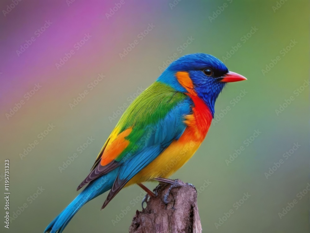 Fototapeta premium rainbow lorikeet parrot