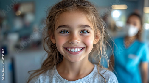 portrait of a smiling child