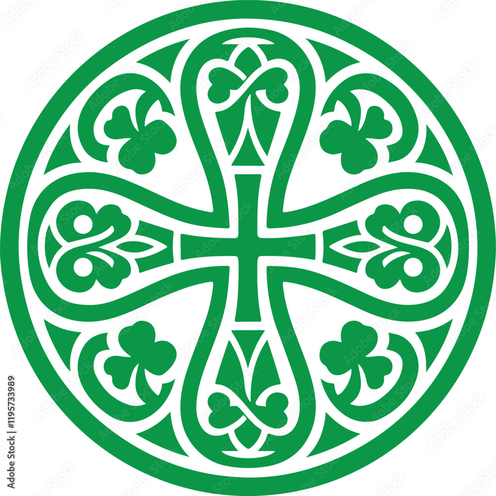 intricate celtic design for st. patrick's day intricate celtic design for st. patrick's day