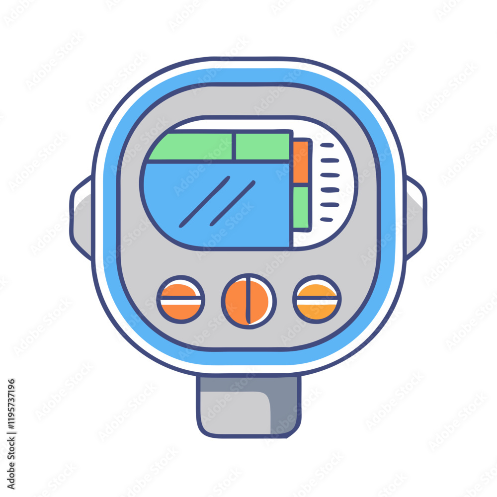 bike computer speedometer icon, bike computer speedometer vector bike computer speedometer icon, bike computer speedometer vector
